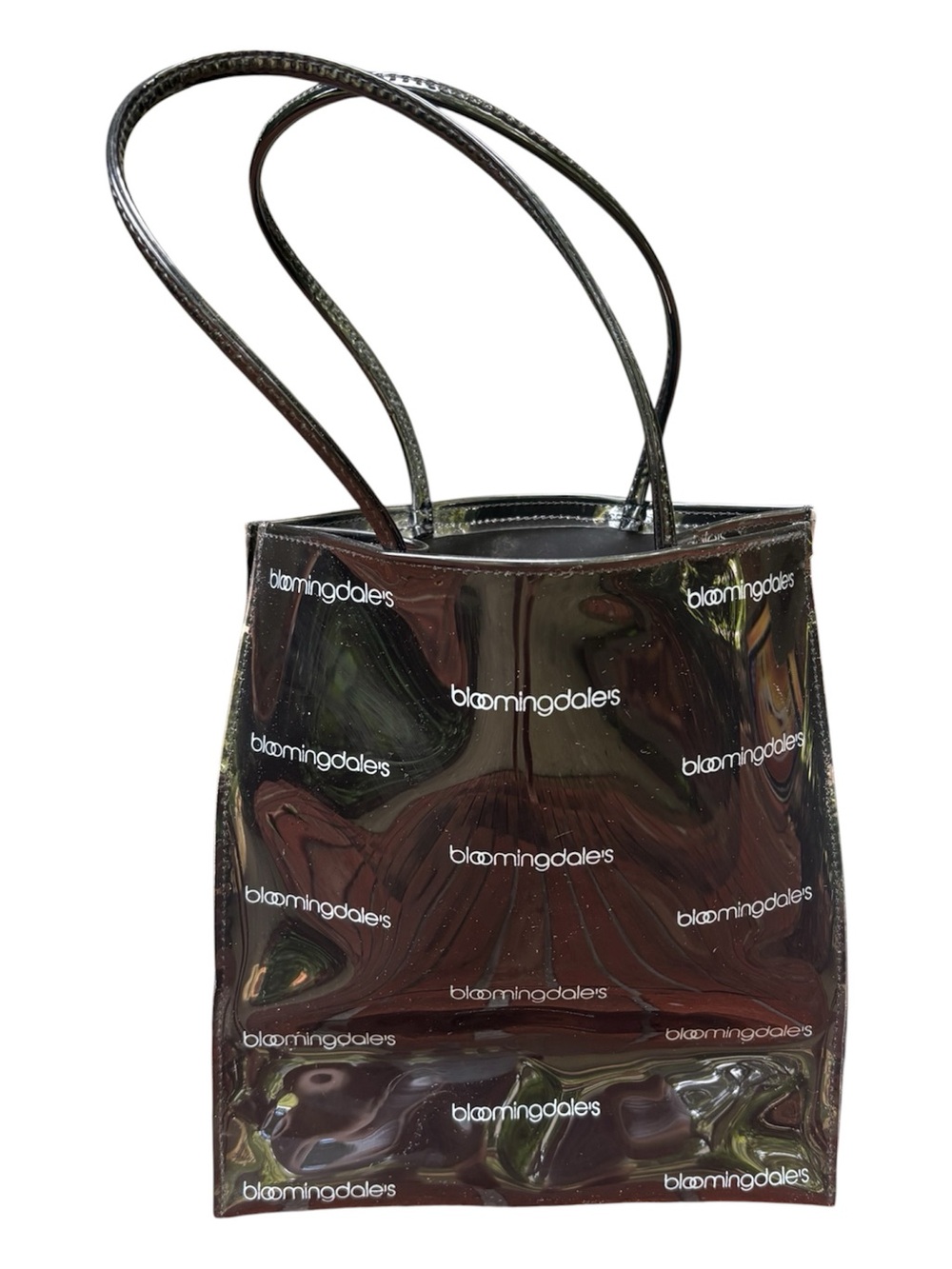 Bloomingdale’s Vinyl Logo Small Tote